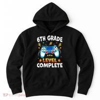 6Th Grade Level Complete School Graduation Video Gamer Hoodie thumb 0
