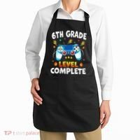 6Th Grade Level Complete School Graduation Video Gamer Apron thumb 2