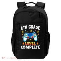 6Th Grade Level Complete School Graduation Video Gamer Backpack thumb 0