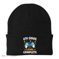 6Th Grade Level Complete School Graduation Video Gamer Beanie thumb 0