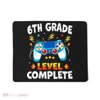 6Th Grade Level Complete School Graduation Video Gamer Mousepad thumb 0