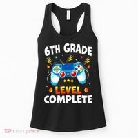 6Th Grade Level Complete School Graduation Video Gamer Women's Tank Top thumb 0