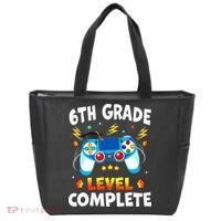 6Th Grade Level Complete School Graduation Video Gamer Tote Bag thumb 0