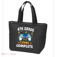 6Th Grade Level Complete School Graduation Video Gamer Tote Bag thumb 3