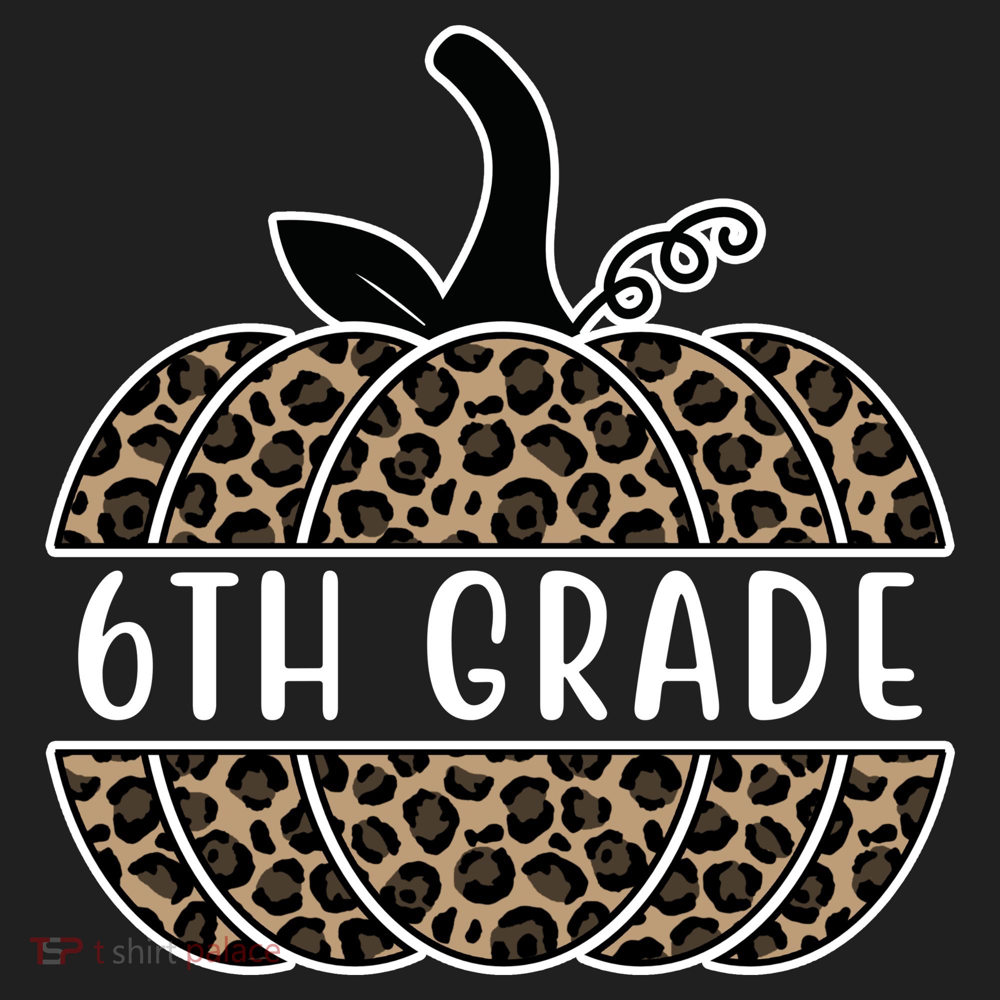 6th Grade Leopard Pumpkin Women's Sweatshirt