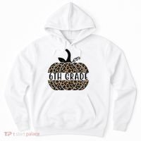 6th Grade Leopard Pumpkin Hoodie thumb 0