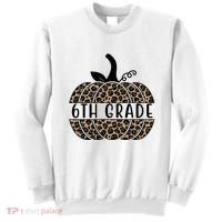 6th Grade Leopard Pumpkin Sweatshirt thumb 0