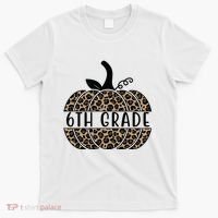 6th Grade Leopard Pumpkin T-Shirt thumb 0