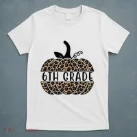 6th Grade Leopard Pumpkin T-Shirt thumb 5
