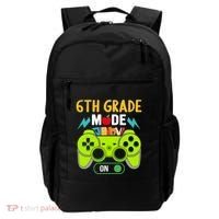 6Th Grade Mode On Gamer Back To School First Days Funny Gift Backpack thumb 0
