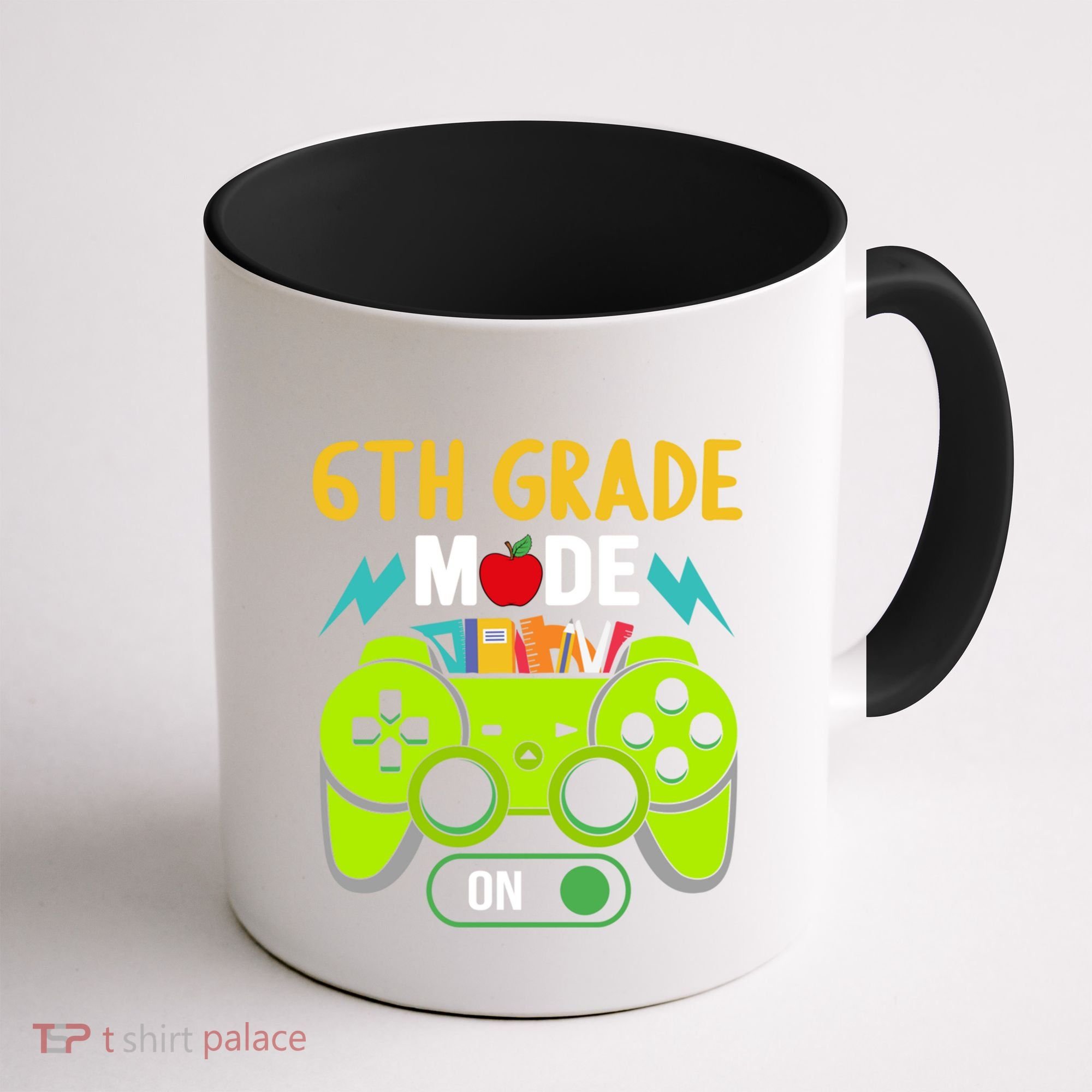 6Th Grade Mode On Gamer Back To School First Days Funny Gift Coffee Mug