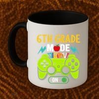 6Th Grade Mode On Gamer Back To School First Days Funny Gift Coffee Mug thumb 2