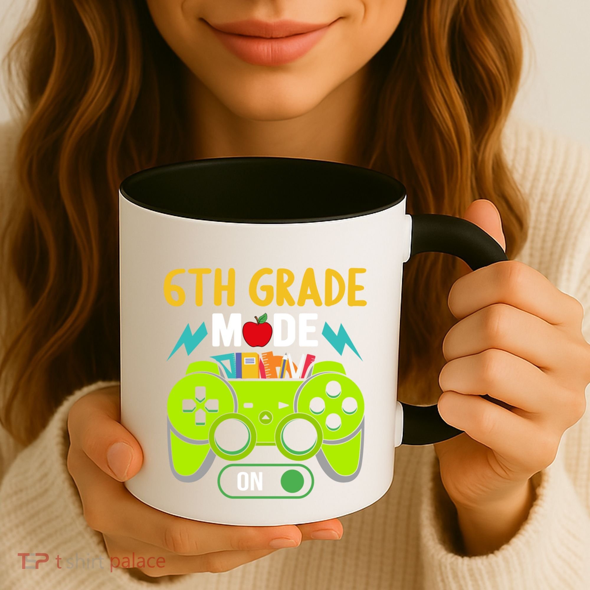 6Th Grade Mode On Gamer Back To School First Days Funny Gift Coffee Mug