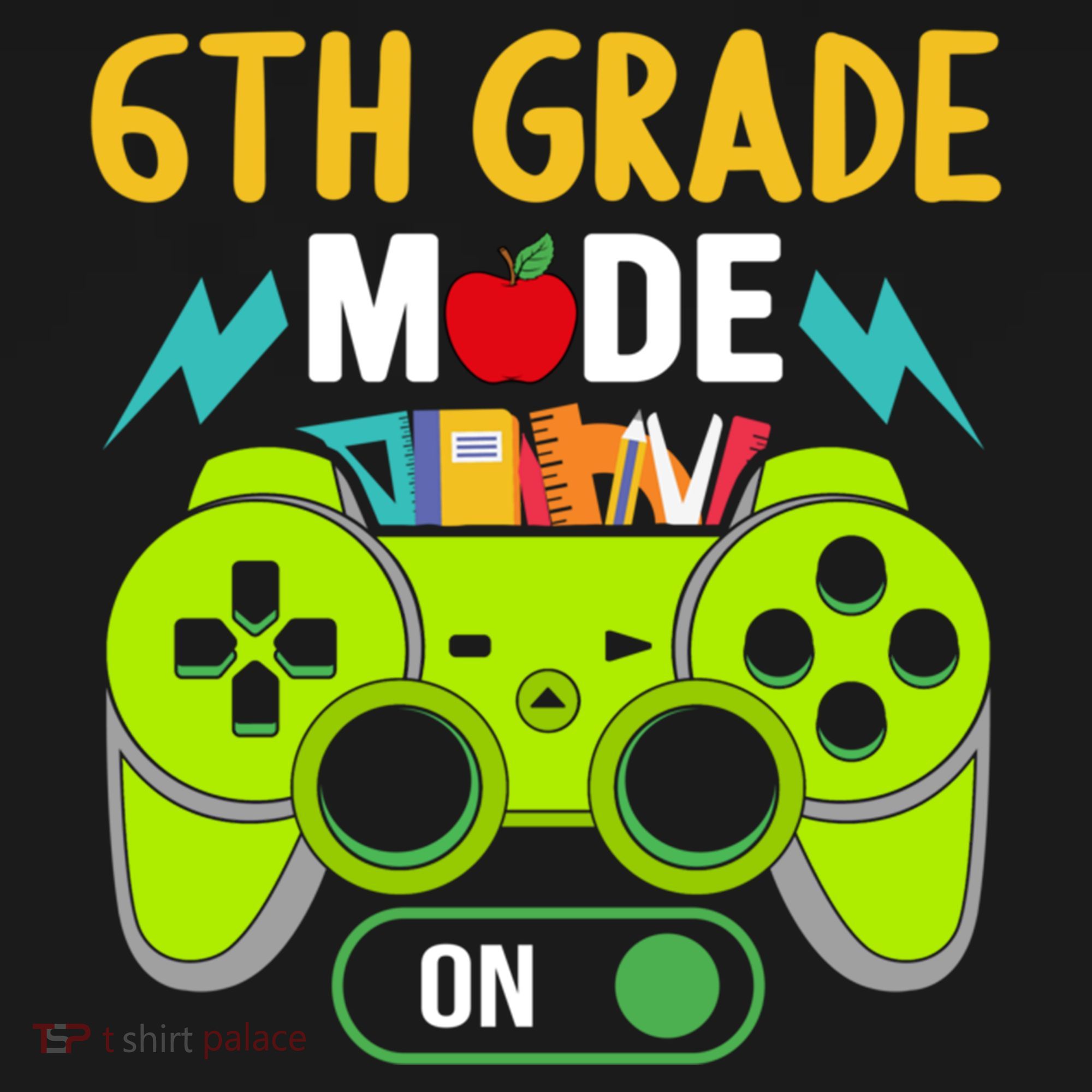6Th Grade Mode On Gamer Back To School First Days Funny Gift Women's Hoodie