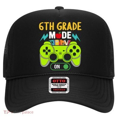 6Th Grade Mode On Gamer Back To School First Days Funny Gift Hat