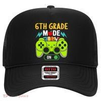 6Th Grade Mode On Gamer Back To School First Days Funny Gift Hat thumb 0