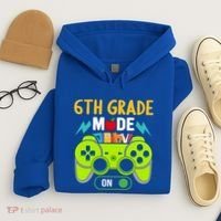 6Th Grade Mode On Gamer Back To School First Days Funny Gift Hoodie thumb 4