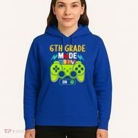6Th Grade Mode On Gamer Back To School First Days Funny Gift Hoodie thumb 5