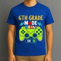 6Th Grade Mode On Gamer Back To School First Days Funny Gift T-Shirt thumb 3