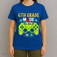 6Th Grade Mode On Gamer Back To School First Days Funny Gift T-Shirt thumb 4