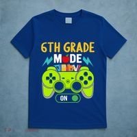 6Th Grade Mode On Gamer Back To School First Days Funny Gift T-Shirt thumb 5