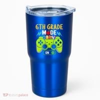 6Th Grade Mode On Gamer Back To School First Days Funny Gift Tumbler thumb 0