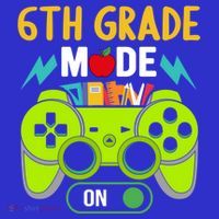 6Th Grade Mode On Gamer Back To School First Days Funny Gift Mousepad thumb 1
