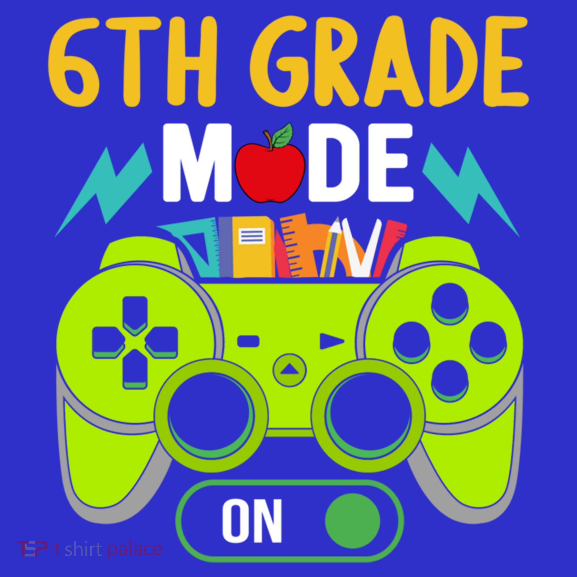 6Th Grade Mode On Gamer Back To School First Days Funny Gift Women's Tank Top