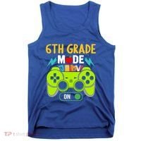 6Th Grade Mode On Gamer Back To School First Days Funny Gift Tank Top thumb 0