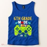 6Th Grade Mode On Gamer Back To School First Days Funny Gift Tank Top thumb 2