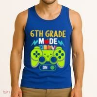 6Th Grade Mode On Gamer Back To School First Days Funny Gift Tank Top thumb 3