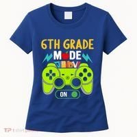 6Th Grade Mode On Gamer Back To School First Days Funny Gift Women's T-Shirt thumb 0