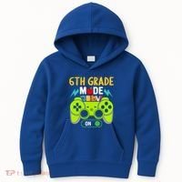 6Th Grade Mode On Gamer Back To School First Days Funny Gift Kids Hoodie thumb 0