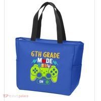 6Th Grade Mode On Gamer Back To School First Days Funny Gift Tote Bag thumb 3