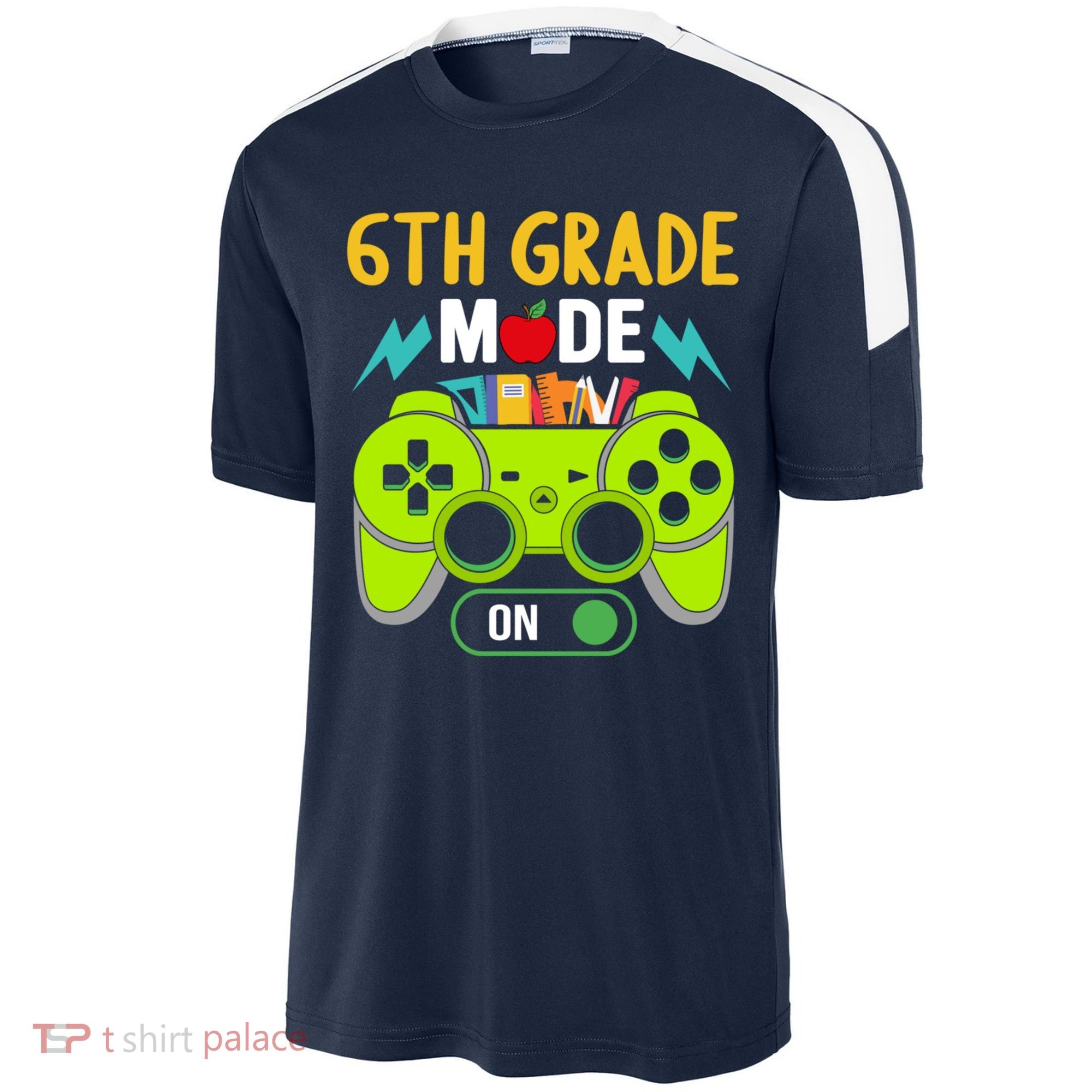 6Th Grade Mode On Gamer Back To School First Days Funny Gift Sport-Tek Competitor United Soccer Jersey