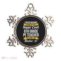 6Th Grade Pe Teacher Gift Funny Gift Ornament thumb 0