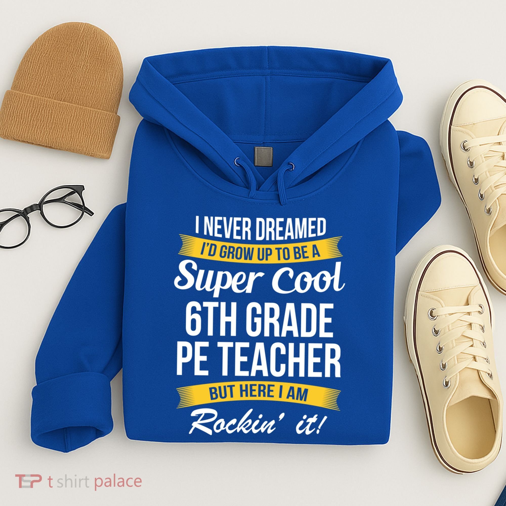 6Th Grade Pe Teacher Gift Funny Gift Hoodie