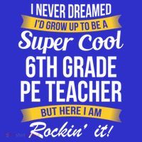6Th Grade Pe Teacher Gift Funny Gift Sweatshirt thumb 3