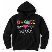 6th Grade Squad Sixth Teacher Student Team Back To School Hoodie thumb 0