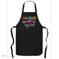 6th Grade Squad Sixth Teacher Student Team Back To School Apron thumb 0