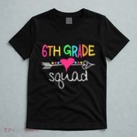 6th Grade Squad Sixth Teacher Student Team Back To School T-Shirt thumb 5