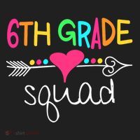 6th Grade Squad Sixth Teacher Student Team Back To School Beanie thumb 2