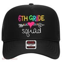 6th Grade Squad Sixth Teacher Student Team Back To School Hat thumb 0