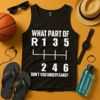 6 Gear Shift Manual Car What Part Of DonT You Understand Tank Top thumb 4