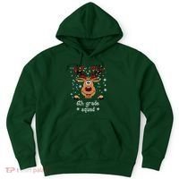 6th Grade Squad Reindeer Christmas Hoodie thumb 0