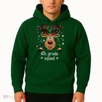6th Grade Squad Reindeer Christmas Hoodie thumb 2