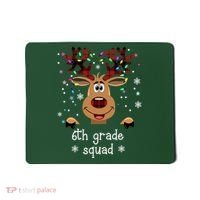 6th Grade Squad Reindeer Christmas Mousepad thumb 0