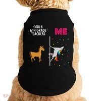 6Th Grade Teacher Unicorn Others You Cute Gift Doggie Tank thumb 0