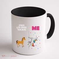 6Th Grade Teacher Unicorn Others You Cute Gift Coffee Mug thumb 1