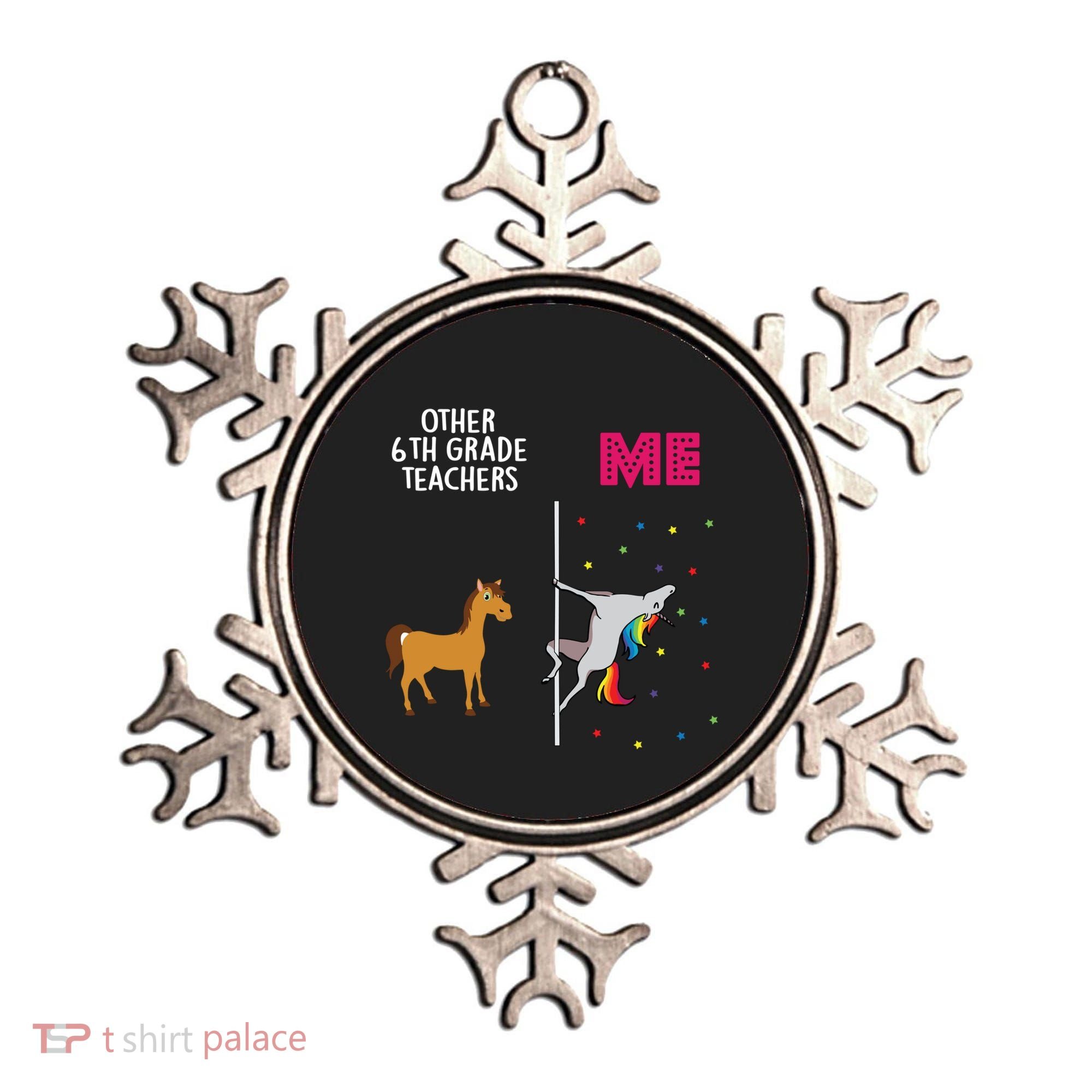 6Th Grade Teacher Unicorn Others You Cute Gift Ornament